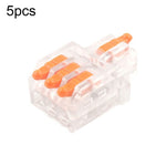 Morsettiera a connessione rapida con splitter per fili mini push