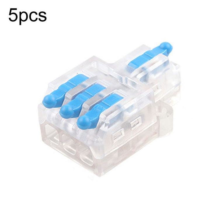Morsettiera a connessione rapida con splitter per fili mini push