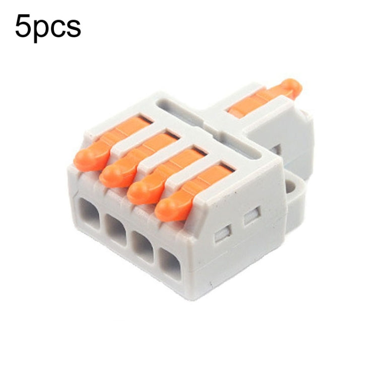 Morsettiera a connessione rapida con splitter per fili mini push