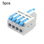 Morsettiera a connessione rapida con splitter per fili mini push