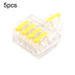 Morsettiera a connessione rapida con splitter per fili mini push