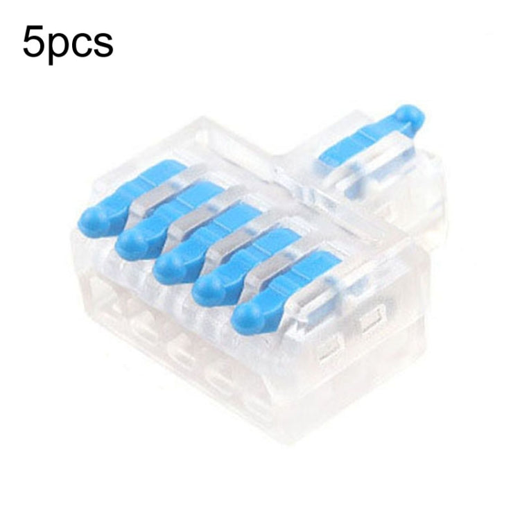Morsettiera a connessione rapida con splitter per fili mini push