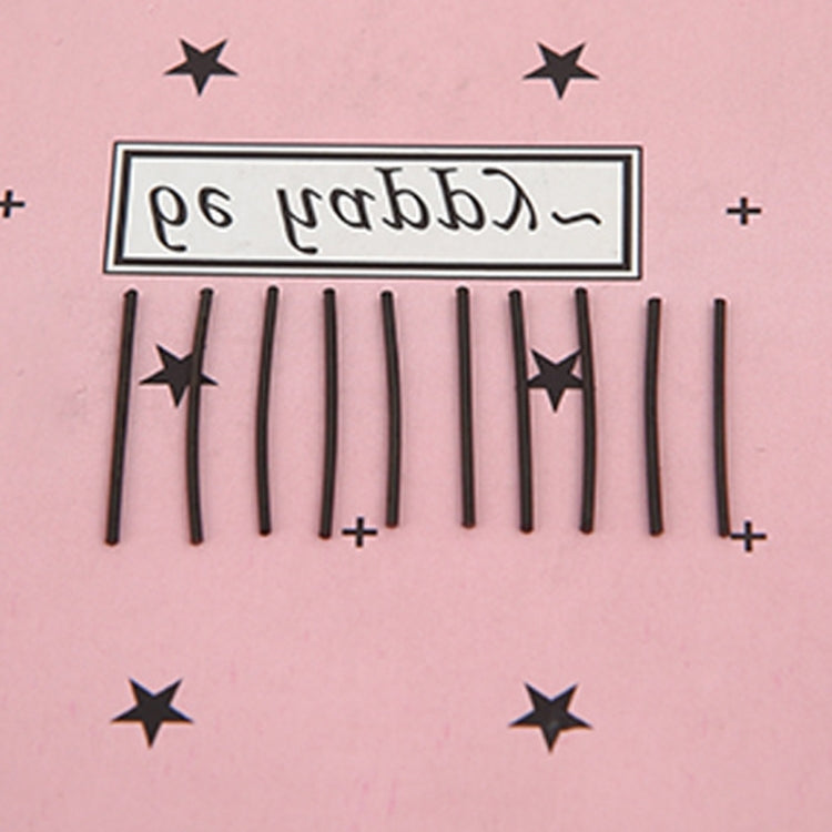 Orecchini a bottone monouso in plastica da 10 pezzi/pacco per orecchini, Ear Sticks Black, Ear Sticks Transparent, Ear Sticks Colorful, Match Head Colorful