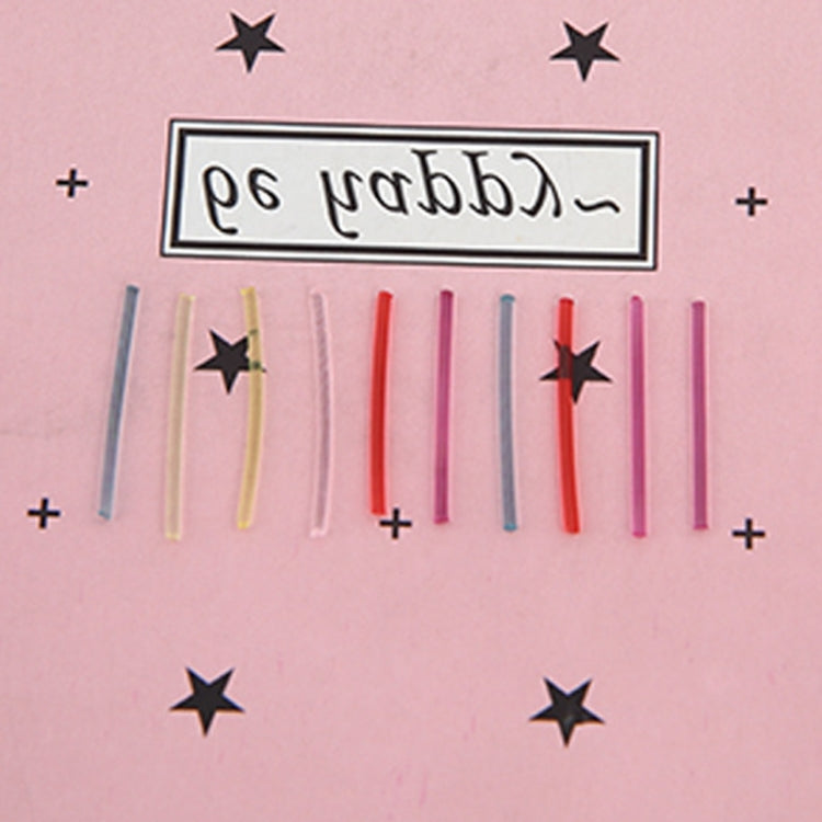 Orecchini a bottone monouso in plastica da 10 pezzi/pacco per orecchini, Ear Sticks Black, Ear Sticks Transparent, Ear Sticks Colorful, Match Head Colorful