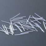 Orecchini a bottone monouso in plastica da 10 pezzi/pacco per orecchini, Ear Sticks Black, Ear Sticks Transparent, Ear Sticks Colorful, Match Head Colorful