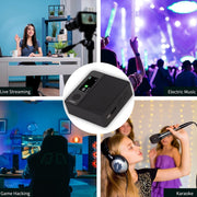 Registratore audio A9 con mini schermo a colori per smartphone