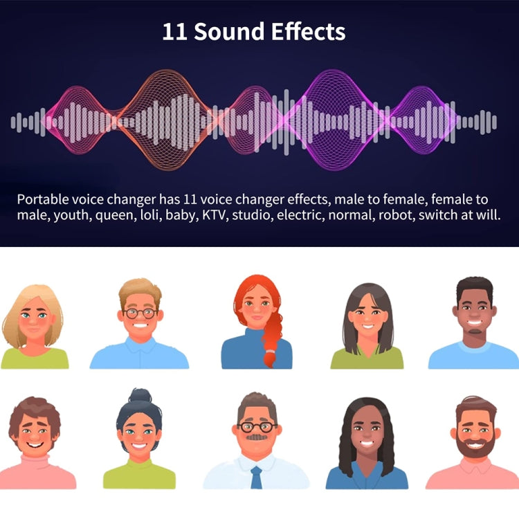 Registratore audio A9 con schermo a colori per smartphone
