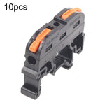 Morsettiera rapida con binario guida 32A 400V
