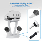 JYS-MQ003 Per Meta Quest 3 / Oculus Quest 2 VR Porta occhiali Maniglia Accessorio organizer da tavolo, MQ003