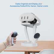 JYS-MQ003 Per Meta Quest 3 / Oculus Quest 2 VR Porta occhiali Maniglia Accessorio organizer da tavolo, MQ003
