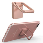 Supporto magnetico per cellulare con fibbia ad anello quadrato girevole a 360 gradi, Random Color Delivery