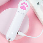 Giocattolo per proiezione di animali domestici Proiettore a LED ricaricabile tramite USB Cat Teaser Giocattoli interattivi, A Type-Red Laser+ Green Light, B Type-Red Laser+ Red Light, C Type-UV Light+Green Light, D Type -UV Light+Red Light