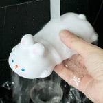 Tappetino per mouse in memory foam con decompressione Simpatico poggiapolsi per mouse da tavolo con cuscino per la mano, Panda, Puppy, Duck, Bear