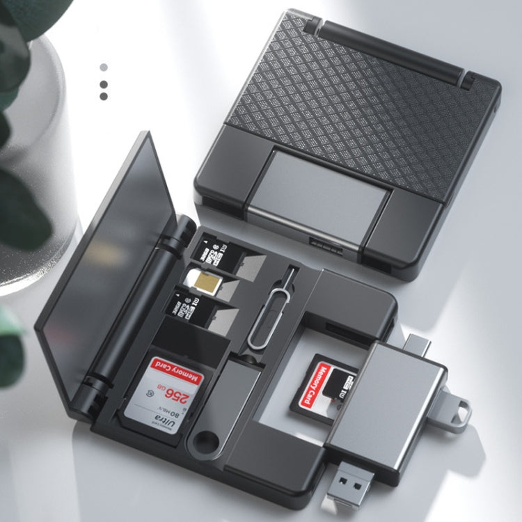 Lettore schede SD OTG 7 in 1 con adattatore USB-C