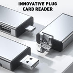 Lettore schede SD OTG 7 in 1 con adattatore USB-C