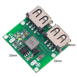 Modulo regolatore buck DC-DC con doppia uscita USB 5V 3A