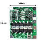Piastra protettiva batteria litio 4S 14,8V 30A con scheda protezi