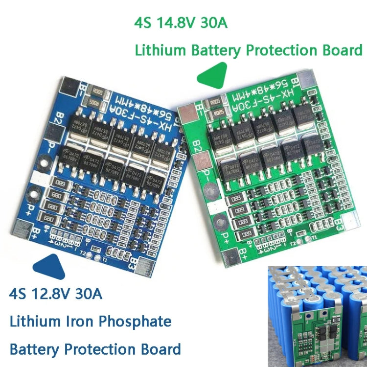 Piastra protettiva batteria litio 4S 14,8V 30A con scheda protezi