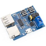 Scheda decodifica MP3 con amplificatore e porta Micro USB