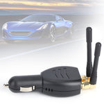 Emittente di disturbo GPS per auto a doppia testa con accendisigari 12~24V, Cigarette Lighter 1m