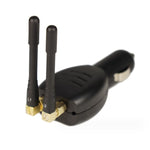 Emittente di disturbo GPS per auto a doppia testa con accendisigari 12~24V, Cigarette Lighter 1m
