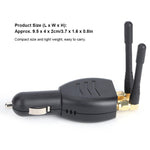 Emittente di disturbo GPS per auto a doppia testa con accendisigari 12~24V, Cigarette Lighter 1m