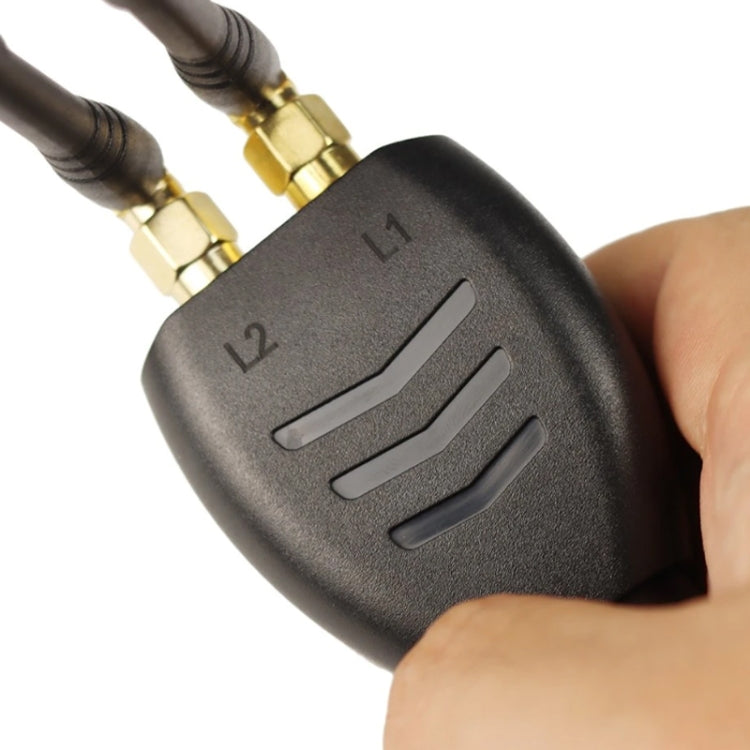Emittente di disturbo GPS per auto a doppia testa con accendisigari 12~24V, Cigarette Lighter 1m