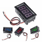 Terminale voltmetro digitale LED 0-30V con protezione inversa