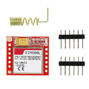 SIM800L Scheda adattatore GPRS Modulo GSM Micro SIM Card Scheda madre GSM Mod, Without Antenna, With Antenna