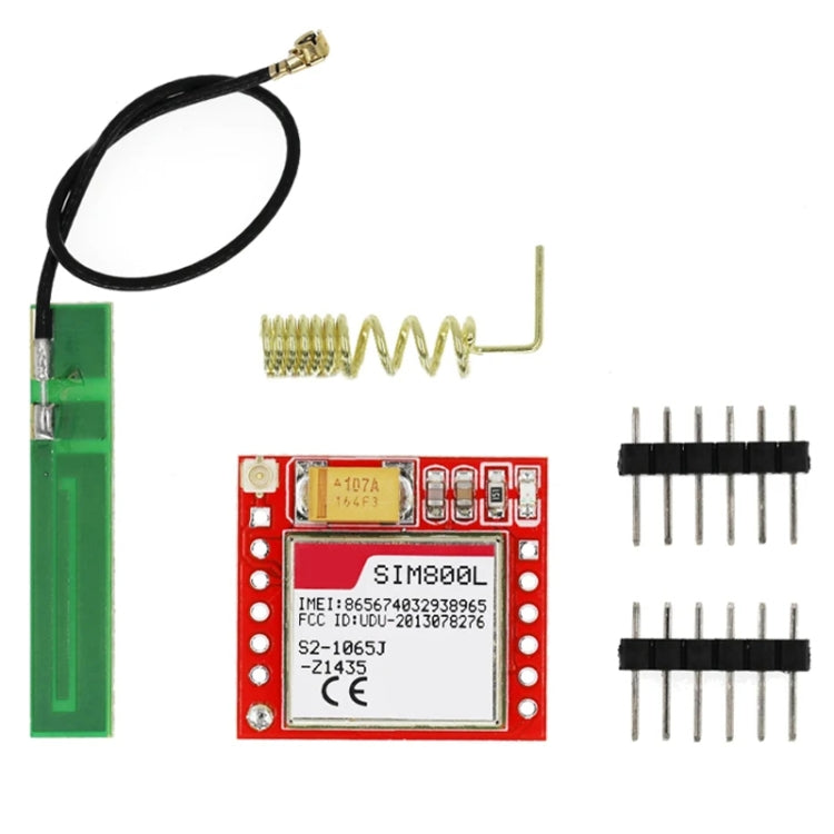 Modulo GSM GPRS SIM800L con antenna e senza antenna