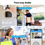 Telecamera IP PTZ Wireless 5MP con Allarme e Visione Notturna