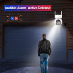 Telecamera IP PTZ Wireless 5MP con Allarme e Visione Notturna