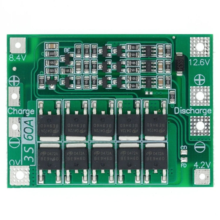 Scheda protezione batteria litio 3S 11,1V 60A 18650 26650