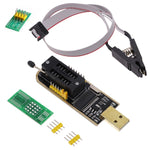 Modulo programmatore USB CH341A con test clip SOP8