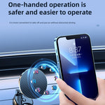 Supporto magnetico per navigazione pieghevole adesivo per cellulare da auto