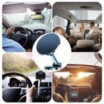 Supporto magnetico per navigazione pieghevole adesivo per cellulare da auto
