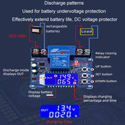 Modulo interruttore di spegnimento automatico con protezione da sovraccarico e scarica eccessiva della batteria