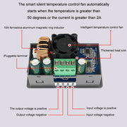 Alimentatore step-down per batteria al litio a controllo numerico CC da 50 V 8 A, XY5008L, XY5008L With Case