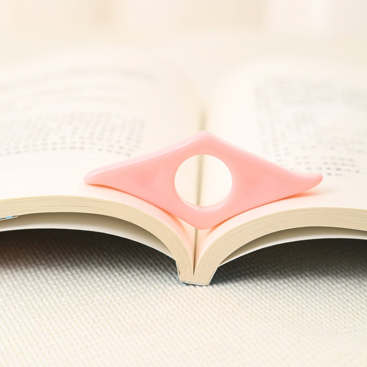 Segnalibro per pollice Supporto per libri in acrilico Supporta supporti per la lettura per studenti