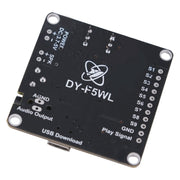 Modulo audio personalizzato con controllo della riproduzione vocale MP3 da 5 W e archiviazione da 32 M, F5WL