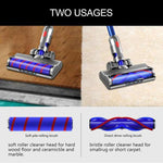 Rotolo spazzola di ricambio per aspirapolvere Dyson V7, V8, V10, V11, V15, V-Shaped Roller, Soft Velvet Roller