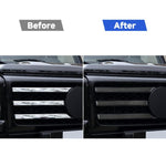 Adesivi decorativi per griglia per Mercedes-Benz Classe G W463, set da 6 pezzi.
