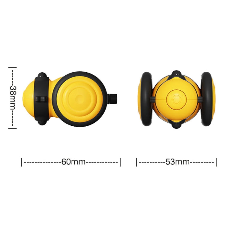 Giocattoli motorizzati Bee Cats Gatti intelligenti che prendono in giro il passeggino giocattolo per animali domestici, 60 x 53 x 38mm