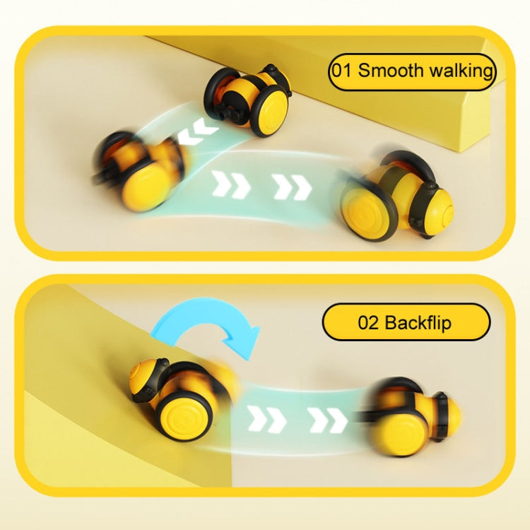Giocattoli motorizzati Bee Cats Gatti intelligenti che prendono in giro il passeggino giocattolo per animali domestici, 60 x 53 x 38mm