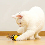 Giocattoli motorizzati Bee Cats Gatti intelligenti che prendono in giro il passeggino giocattolo per animali domestici, 60 x 53 x 38mm