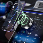 Supporto magnetico per navigazione per auto con ventosa elettrica Magsafe