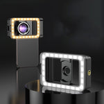 Clip multifunzionale con luce LED per smartphone compatibili