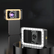 Clip multifunzionale con luce di riempimento per smartphone