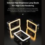 Clip multifunzionale con luce LED per smartphone compatibili