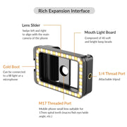 Clip multifunzionale con luce di riempimento per smartphone